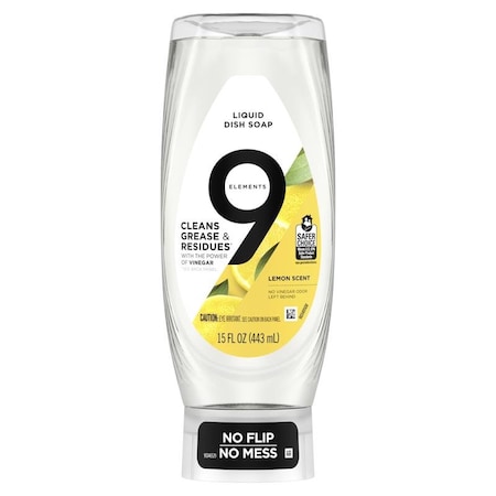 9 Elements 9 Elements EZ Squeeze Lemon Scent Liquid Dish Soap 15 oz 1 pk 80714273